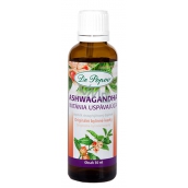 Dr. Popov Ashwagandha (Vitánie snodárná) originální bylinné kapky pro dobrý spánek, duševní zdraví a zmírnění stresu doplněk stravy 50 ml