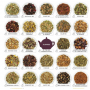 English Tea Shop Bio Adventní kalendář Wellness 25 kusů pyramidek sypaného čaje, 25 příchutí, 50 g, dárková sada