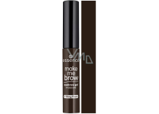 Essence Make Me Brow Eyebrow gelová řasenka na obočí 06 Ebony Brows 3,8 ml