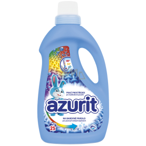 Azurit Univerzální tekutý prací prostředek na barevné prádlo pro praní při nízkých teplotách 25 dávek 1000 ml