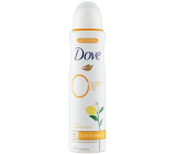 Dove Lemon & Peach deodorant sprej pro ženy bez hliníkových solí 150 ml