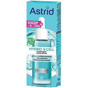 Astrid pleťové sérum Hydro X-Cell, 30 ml Astrid pleťové sérum Hydro X-Cell, 30 ml