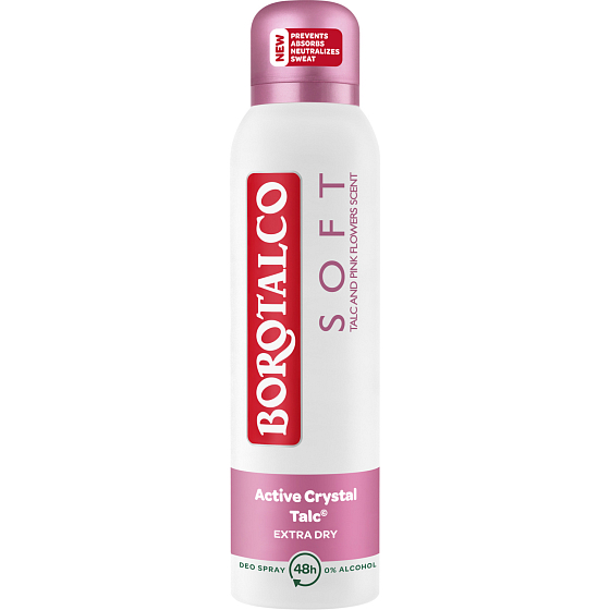 Borotalco Soft Deo sprej deodorant, 150 ml