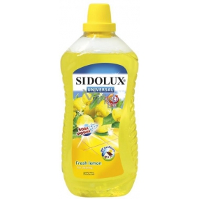 Sidolux Universal Soda Svěží citron mycí prostředek na všechny omyvatelné povrchy a podlahy 1 l