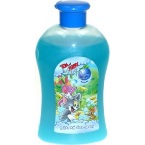 Boček Tom a Jerry Borůvka s Tea Tree 2v1 šampon a sprchový gel poro děti 500 ml