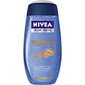 Nivea Men Muscle Relax sprchový a šampon na vlasy 250 ml