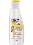 Nivea Sun Kids Pure & Sensitive OF50+ mléko na opalování pro děti 200 ml