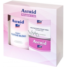Astrid Intensive pleťové mléko 200 ml + multiaktivní krém 50 ml + regenerační krém 50 ml, kosmetická sada