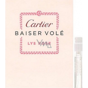 Cartier Baiser Vole Lys Rose toaletní voda pro ženy 1,5 ml s rozprašovačem, vialka