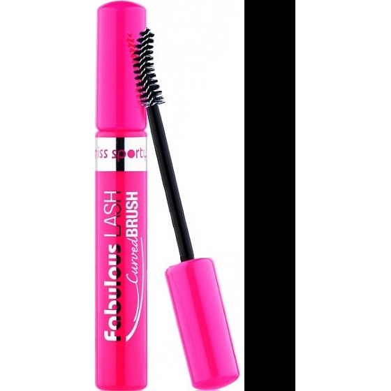 Miss Sporty Fabulous Lash Curved Brush řasenka 001 Black 8 ml
