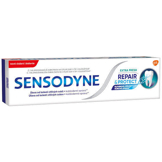 Sensodyne Repair & Protect Extra Fresh zubní pasta pro citlivé zuby 75 ml