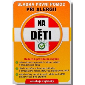 Nekupto Sladká první pomoc, Ovocné žvýkačky při alergii Na děti 10 kusů