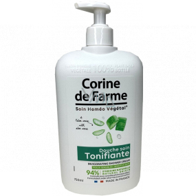 Corine de Farme Aloe Vera sprchový gel s dávkovačem 750 ml