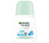 Garnier Mineral Pure Active Antibacterial 48h kuličkový antiperspirant deodorant roll-on pro ženy 50 ml