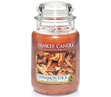 Yankee Candle Cinnamon Stick - Skořicová tyčinka vonná svíčka Classic velká sklo 623 g