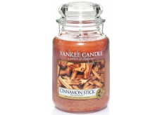 Yankee Candle Cinnamon Stick - Skořicová tyčinka vonná svíčka Classic velká sklo 623 g