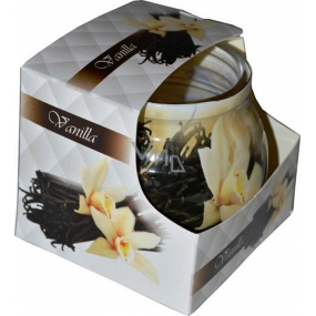 Admit Vanilla dekorativní aromatická svíčka ve skle 80 g