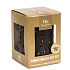 WoodWick Vanilla Bean - Vanilkový lusk vonná svíčka s dřevěným knotem petite 3 x 31 g + Zářící list svícen, dárkový set