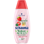 Schauma Nourish & Shine Jahody a mandlové mléko šampon na poškozené vlasy 400 ml