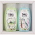Bohemia Gifts Kids Dino sprchový gel modrý 250 ml + sprchový gel zelený 250 ml, kosmetická sada pro děti