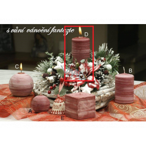 Lima Wellness Vánoční fantazie aroma svíčka válec 60 x 120 mm 1 kus