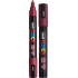 Posca Univerzální akrylátový popisovač 1,8 - 2,5 mm Bordó PC-5M