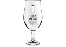 Nekupto Lucky Bastard sklenice na pivo 400 ml