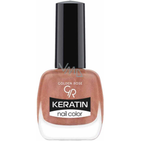 Golden Rose Keratin Nail Color lak na nehty 55 10,5 ml