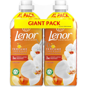 Lenor Vanilla Orchid & Gold Amber orchidej, vanilka a jantar aviváž 2 x 48 dávek, duopack