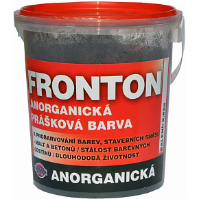 Fronton prášková barva do stavebních směsí malt a betonů, 0199 černá, 800 g