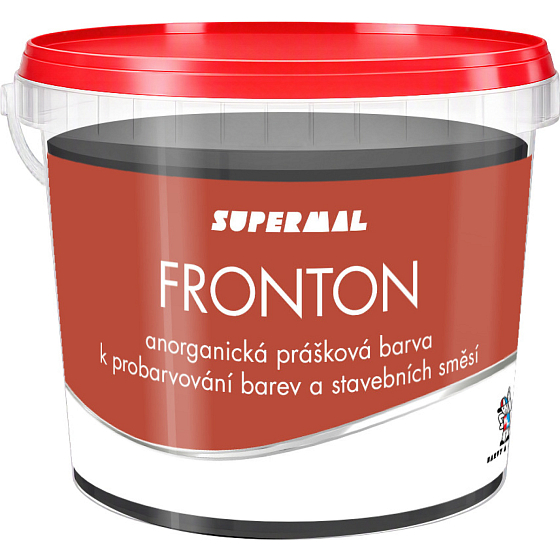 Fronton prášková barva do stavebních směsí malt a betonů, 0199 černá, 800 g