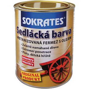 Sokrates sedlácká barva na dřevo, 0220 světle hnědá, 700 g
