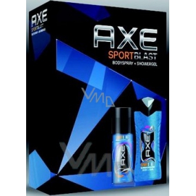 Axe Sport Blast deodorant sprej pro muže 150 ml + sprchový gel 250 ml, kosmetická sada