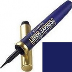 Maybelline Liner Express Eyeliner oční linky modrá 3 ml