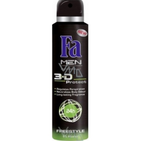Fa Men 3D Freestyle deodorant sprej pro muže 150 ml