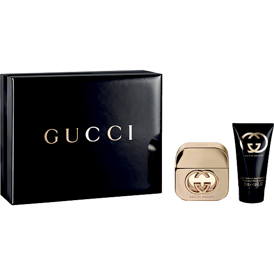 Gucci Guilty toaletní voda 50 ml + tělové mléko 100 ml, dárková sada