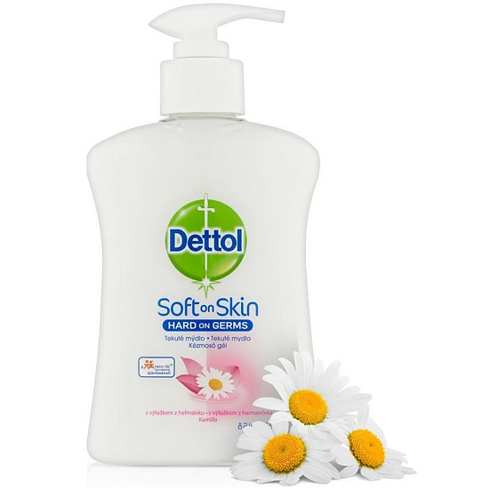 Dettol Heřmánek tekuté mýdlo dávkovač 250 ml