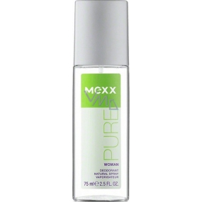Mexx Pure Woman parfémovaný deodorant sklo 75 ml