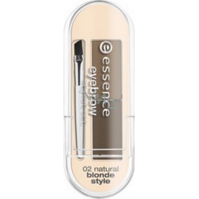 Essence Eyebrow Stylist sada pro úpravu obočí 02 Natural Blonde Style 2 g, kosmetická sada