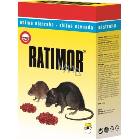 Ratimor obilná nástraha na hlodavce 600 g