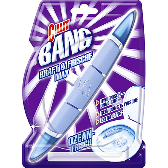 Cillit Bang Power & Fresh Max Marine Wc blok bez mřížky 43 g