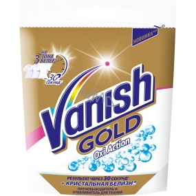 Vanish Gold Oxi Action White odstraňovač skvrn prášek 10 dávek 300 g