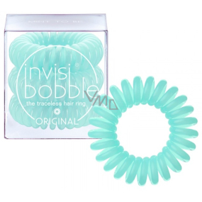 Invisibobble Original Mint To Be Gumička do vlasů mátově zelená spirálová 3 kusy