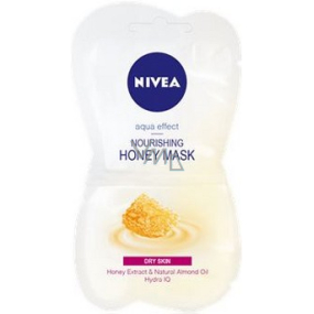 Nivea Aqua Effect Honey Mask výživná medová maska 2 x 7,5 ml