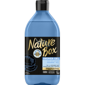 Nature Box Kokos Hydratační sprchový gel se 100% za studena lisovaným olejem, vhodné pro vegany 385 ml