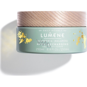 Lumene Harmonia Nutri-Recharging Salt Body Scrub solný tělový peeling 250 ml