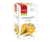 Apotheke Natur Pomeranč a zázvor ovocný čaj napomáhá k trávení, dýchání a duševní pohodě 20 x 2 g