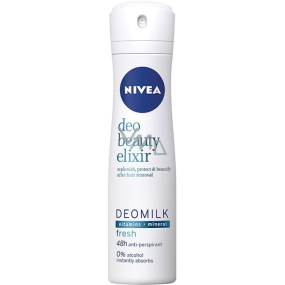 Nivea Deo Beauty Elixir Deomilk Fresh antiperspirant deodorant sprej pro ženy 150 ml