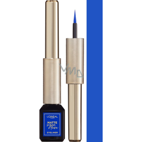 Loreal Paris Matte Signature Eyeliner tekuté oční linky 02 Blue Signature 3 ml