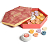 Yankee Candle The Last Paradise čajová svíčka 18 kusů + svícen skleněný 1 kus, dárková sada